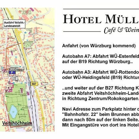 Hotel Mueller Cafe & Wein - Mondholzhotel 3*